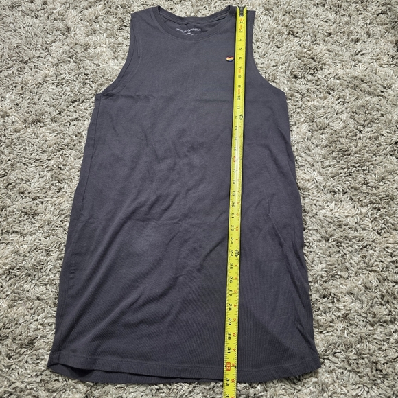 Spiritual Gangster Gray Muscle Tank Dress Size Large - Picture 7 of 7